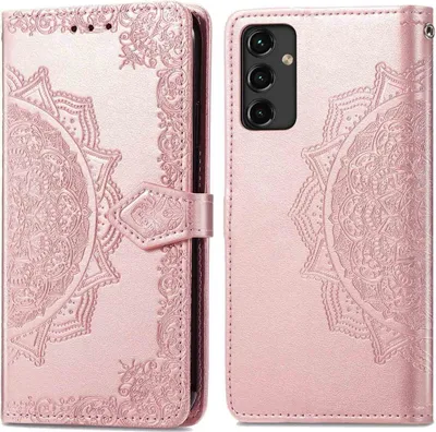 Produktbild von imoshion Mandala Klapphülle Samsung Galaxy A14 (5G/4G) - Rosé gold