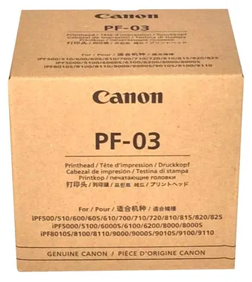Produktbild von Canon PF-03, IPF6200, IPF700, IPF710, IPF8000, IPF610, IPF600, IPF8100, IPF500, IPF9000, IPF6000, IPF5000,..., Tintenstrahl