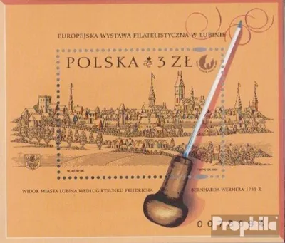Produktbild von Briefmarken Polen 2001 Mi Block145A (kompl.Ausg.) postfrisch Philatelie