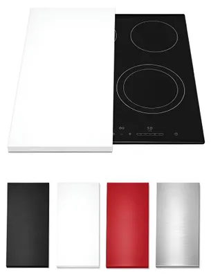 Immagine prodotto di Coperchio in Vetroceramica ad induzione, resistente al calore, 55 x 33 cm, adatto per piani cottura in vetroVetroceramica