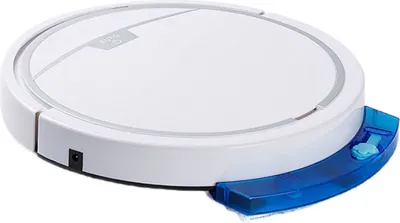 Imagen del producto de Robot aspirador inteligente AIORBER con depósito de agua, que barre, aspira y friega en un solo dispositivo. Cuenta con seis modos de limpieza para diferentes tipos de suelos. Color: blanco