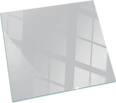 Immagine prodotto di Colore: grigio – Piastra di base in vetro per – stufa a legna – Piastra per camino in vetro – Vetro protettivo – Piastra parascintille – Piastra di base in vetro refrattaria – Piastra termoresistente – Protezione per pavimento in vetro – 50x50 cm