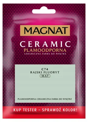 Immagine prodotto di Campione di pittura Vetroceramica per interni 30 ml C74 Paradies Fluorit, opaca, lavabile
