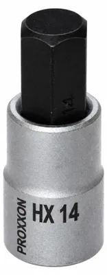 Obrázok produktu pre Proxxon Innensechskanteinsatz 14 mm, 55 mm, 1/2 Zoll
