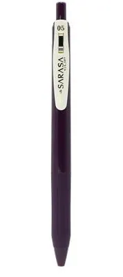 Obrázok produktu pre Gélové pero "Sarasa Clip Vintage", tmavo fialová, 0,33 mm, stláčací mechanizmus, ZEBRA 69318