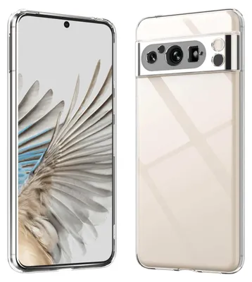 Image de Étui de protection en silicone transparent pour Google Pixel 8 Pro