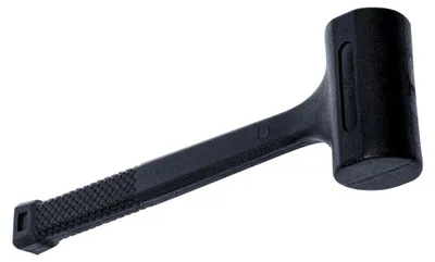 Produktbild von Schonhammer | rückschlagfrei | Durchmesser 50 mm | 850 g | Gummihammer