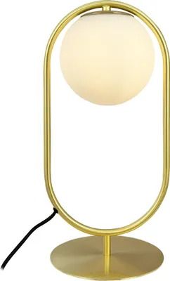 Produktbild von Tischlampe, Tischleuchte, Nachttischlampe, Schreibtischlampe, LED Leselampe, Reims Messing