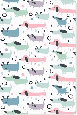 Produktbild von MuchoWow® Mauspad Mousepad Muster - Hund - Zeichnung - Jungen - Mädchen - Kinder - Kinder 40x60 cm - Mousepads - Maus Mat - Pad - Mausunterlage - Schreibtisch Accesoire