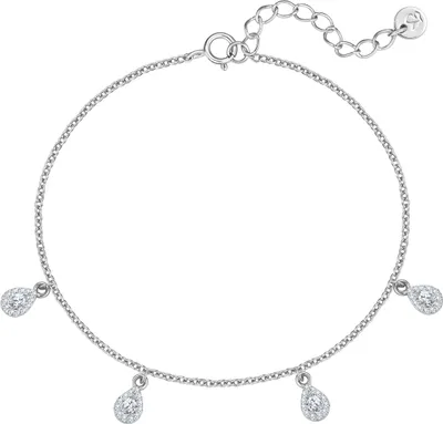 Produktbild von Armband Sterling Silber Zirkonia weiß