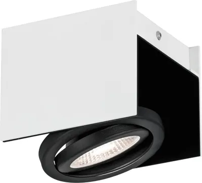 Produktbild von EGLO LED Deckenlampe Vidago, Deckenleuchte, Lampe Decke dimmbar, Alu, Stahl in weiß, schwarz, warmweiß
