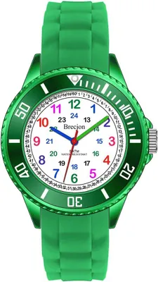 Produktbild von Kinder Armbanduhr Jungen Mädchen Lernuhr Silikonuhr Kids 5ATM wasserdicht Silikonarmband