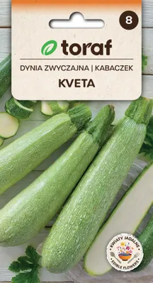 Zdjęcie produktu dla Dynia zwyczajna Kabaczek KVETA nasiona 3g Toraf 80