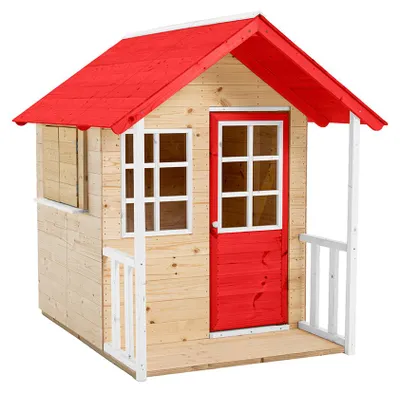 Produktbild von Zwerkules Lolla Kinder Spielhaus für den Garten Holz