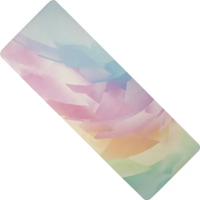 Image de Tapis de yoga Yate 4 mm Couleur : Arc-en-ciel