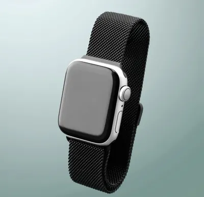 Produktbild von PRECORN Ersatzarmband schwarz mit Magnet Kompatibel mit Apple Watch 42mm 44mm 45mm Metall Armband mit Magnet kompatibel mit Watch Serie 8/7/6/5/4/3/2/1/Apple Watch SE