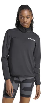 Immagine prodotto di Felpa tecnica con mezza zip Terrex Multi Climawarm da donna, colore nero, taglia XS