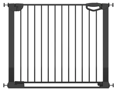 Produktbild von Geuther Easylock Treppenschutzgitter - 97-104 cm - Black