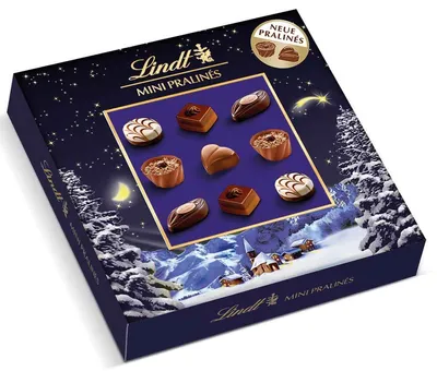 Produktbild von Lindt Weihnachts Zauber Mini Pralines exklusive Mischung 44g