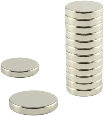 Produktbild von Neodym Magnete 10x5mm 100Stk Starkmagnet