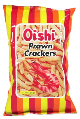 Produktbild von Oishi Prawn Garnelen Crackers 60g
