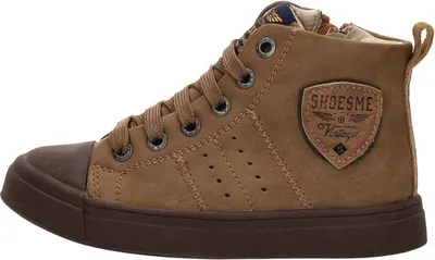 Productafbeelding van Shoesme Veterschoenen Hoog Veterschoenen Hoog - cognac - Maat 26