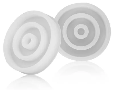 Productafbeelding van Siliconenmatrijzen voor lippenstifthouders en sieradenopslag, ronde trays