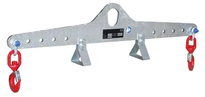 Produktbild von Minitraversen, BxTxH 550x100x305 mm, TG 500 kg, Gewicht 6 kg, feuerverzinkt