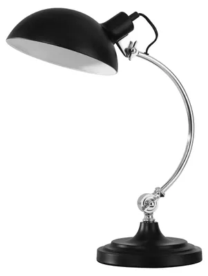 Tischlampe Schwarz Metall 45 cm