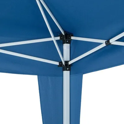 Immagine prodotto di Gazebo pieghevole 3x6m, blu, idrorepellente, protezione UV