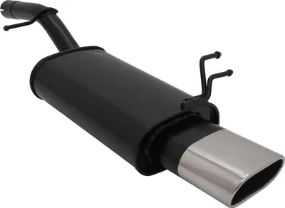 Zdjęcie produktu dla Sportowy układ wydechowy Novus do Forda Fiesta MK6 JH / JD 75x135mm tłumik tylny z ABE