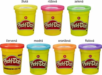 Produktbild von Play-Doh B6756EU4 - Einzeldose, Knete