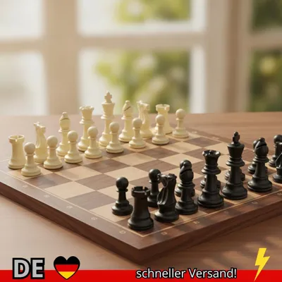Produktbild von Luxus 32 Schachfiguren Hochwertiges Schachspiel King High 64 Mm 77 97