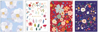 Zdjęcie produktu dla HS Garden Brulion A5 96 kartków – Twój stylowy partner w nauce i twórczości!