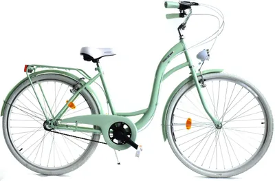 Zdjęcie produktu dla Rower Dallas City 26" 3spd - miętowy z białym