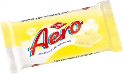 Produktbild von Trumpf Aero Zart Weisse Luft-Schokolade mit feiner Vanille Note 100g