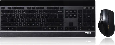 Produktbild von rapoo 8900P - 5G Wireless Desktop Tastatur und Laser Maus