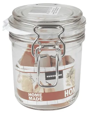 Produktbild von Vorratsglas mit Deckel/Bügelverschluss TERRINES 0,25l EUROHOME® – 12x8x10cm – Perfekt für die Aufbewahrung Ihrer selbstgemachten Köstlichkeiten