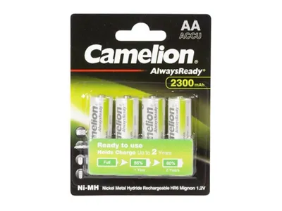 Image de Camelion NH-AA2300ARBP4 Pile rechargeable AA Nickel-Metal Hydride (NiMH)