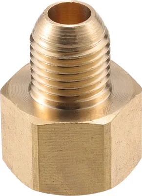 Produktbild von Hochdruckreiniger-Anschluss, M18x1.5 auf M14x1.5 männlicher und weiblicher Adapter aus Messing Schraubenschlauchanschluss Universal für Hochdruckreiniger Messing Kupferton