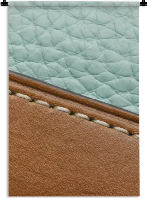Produktbild von MuchoWow® Wandteppich Wandbehang Buntes Leder als Hintergrund 90x135 cm Tapisserie Dekoration Wandtuch - Baumwolle - Wandskulptur