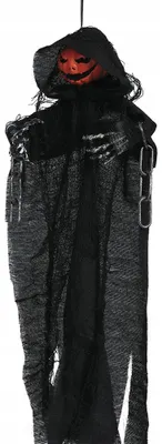 Produktbild von Fiestas Guirca Hängende Halloween-Deko Grusel-Kürbis 50cm