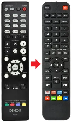 Produktbild von Fernbedienung geeignet für DENON RC-1184