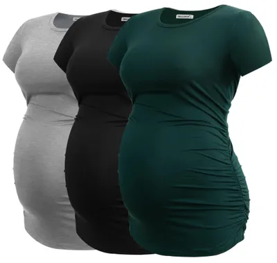 Productafbeelding van Zwangerschaps T-shirt voor Vrouwen, Comfortabel en Ademend