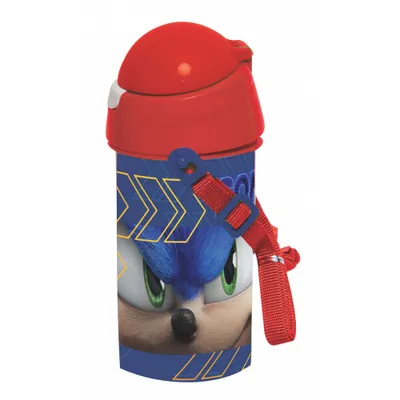 Zdjęcie produktu dla Butelka sportowa Sonic the Hedgehog 500 ml - szczelna