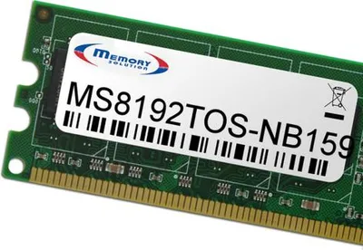Image de Mémoire pour ordinateur portable MemorySolution DDR4 – Module de RAM 8 Go (MS8192TOS-NB159)