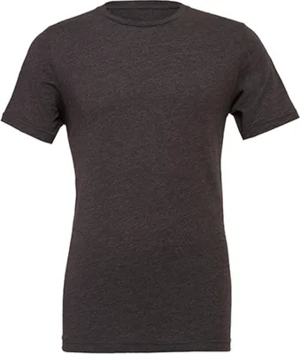 Produktbild von Canvas 3001CVC | Herren  Heather CVC Short Sleeve Tee - Farbe: Dark Grey Heather - Größe: XS