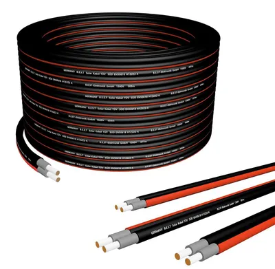Productafbeelding van Zonnekabel, duplex 4mm2, PV, 100 m