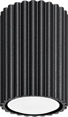 Produktbild von Spot Lampe Decke Aluminium D: 6,5 cm Aufputz Schwarz GU10 rund Modern Deckenlampe Deckenstrahler