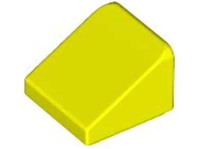Produktbild von Lego® 1x1 Schrägstein 30° x 1 x 1 x 2/3 54200 - 1 Stück Neon Gelb